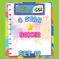BOXER - 4🌟 Set 19 - Monopoly Go Sticker