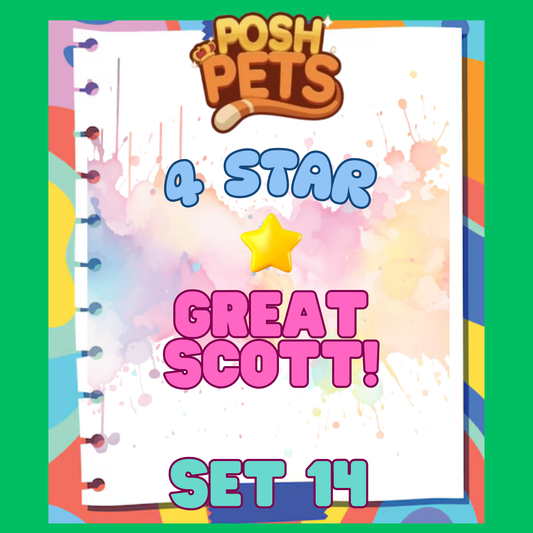 GREAT SCOTT! - 4🌟 Set 14 - Monopoly Go Sticker