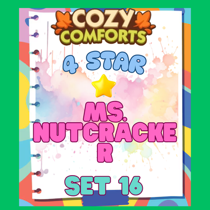 MS. NUTCRACKER - 4🌟 Set 16 - Monopoly Go Sticker