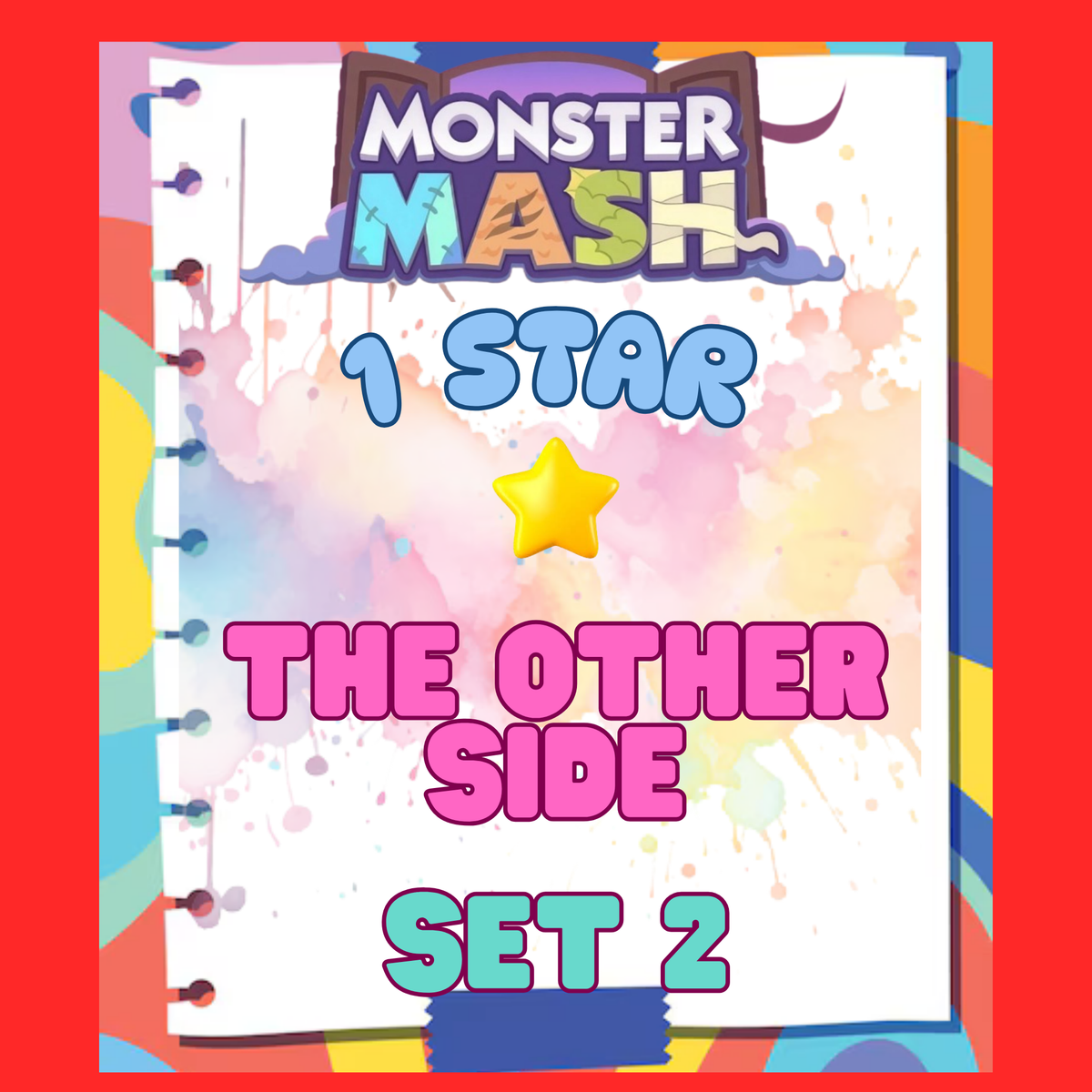 THE OTHER SIDE - 1🌟 Set 2 - Monopoly Go Sticker
