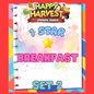 BREAKFAST - 1🌟 Set 2 - Monopoly Go Sticker