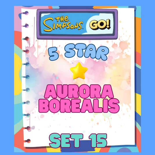 AURORA BOREALIS - 5🌟 Set 15 - Monopoly Go Sticker