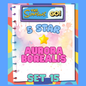 AURORA BOREALIS - 5🌟 Set 15 - Monopoly Go Sticker
