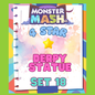 DERPY STATUE - 4🌟 Set 18 - Monopoly Go Sticker