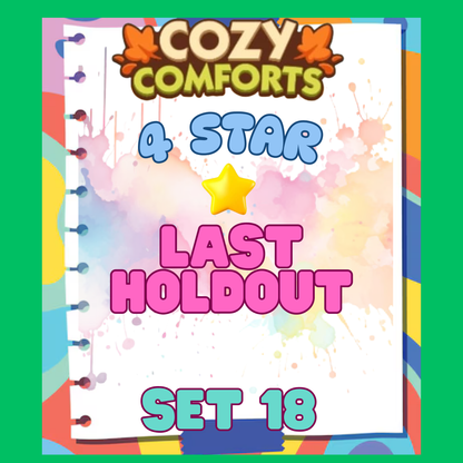 LAST HOLDOUT - 4🌟 Set 18 - Monopoly Go Sticker