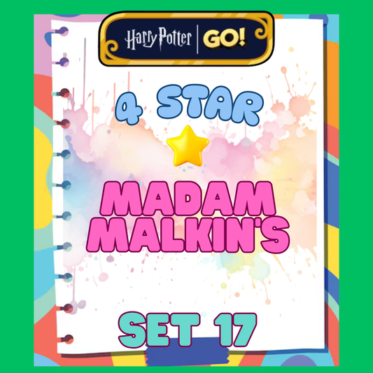 MADAM MALKIN'S - 4🌟 Set 17 - Monopoly Go Sticker