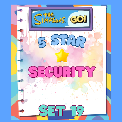 SECURITY - 5🌟 Set 19 - Monopoly Go Sticker