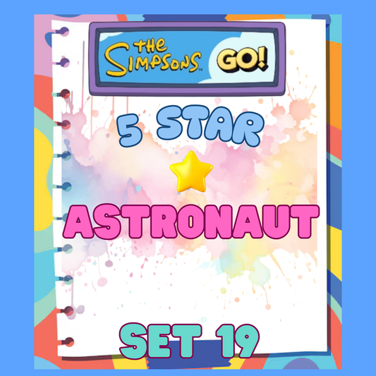 ASTRONAUT - 5🌟 Set 19 - Monopoly Go Sticker