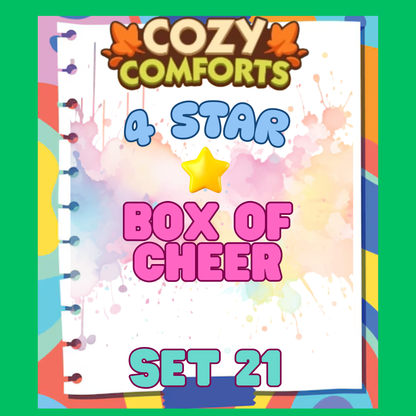 BOX OF CHEER - 4🌟 Set 21 - Monopoly Go Sticker