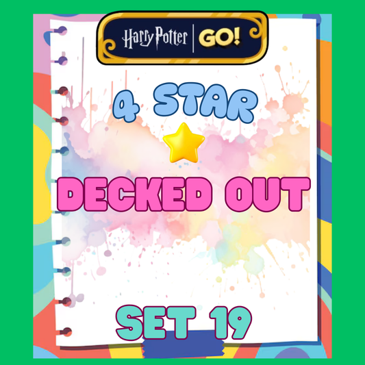 DECKED OUT - 4🌟 Set 19 - Monopoly Go Sticker