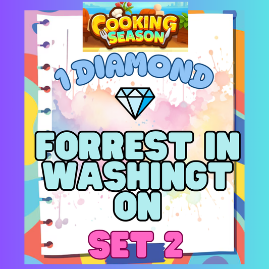FORREST IN WASHINGTON - 1⭐ Set 2 - Carnival Tycoon Sticker
