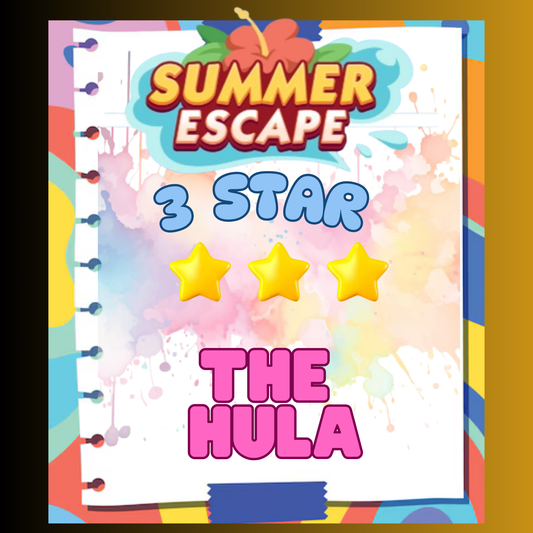 THE HULA  - 3🌟 Set 10 - Monopoly Go Sticker