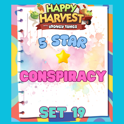 CONSPIRACY - 5🌟 Set 19 - Monopoly Go Sticker
