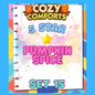 PUMPKIN SPICE - 5🌟 Set 15 - Monopoly Go Sticker
