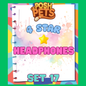 HEADPHONES - 4🌟 Set 17 - Monopoly Go Sticker