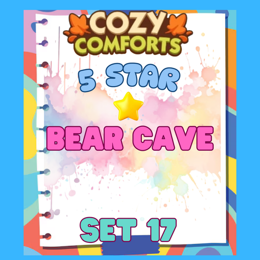 BEAR CAVE - 5🌟 Set 17 - Monopoly Go Sticker