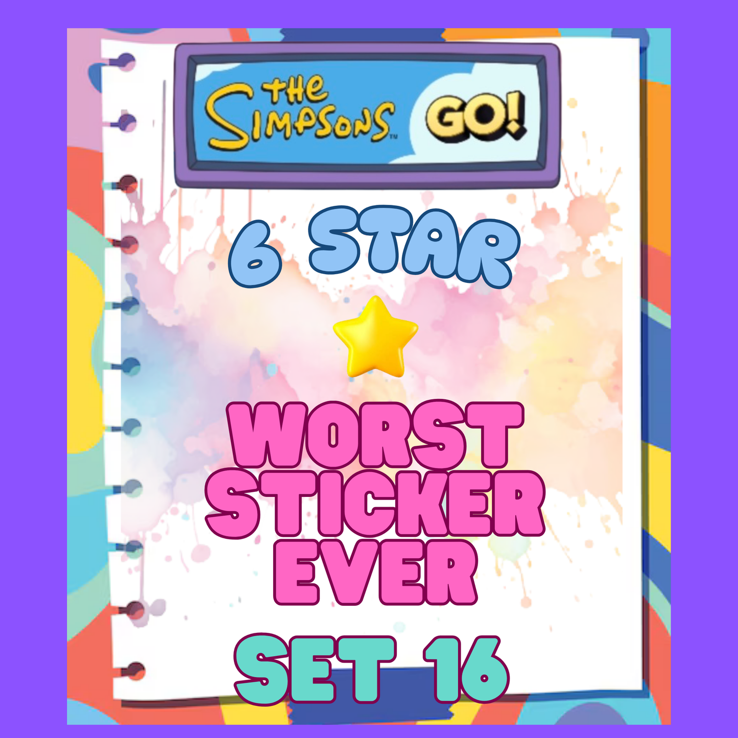 WORST STICKER EVER - 6🌟 Set 16 - Monopoly Go Sticker
