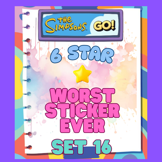 WORST STICKER EVER - 6🌟 Set 16 - Monopoly Go Sticker