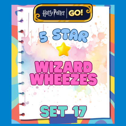WIZARD WHEEZES - 5🌟 Set 17 - Monopoly Go Sticker