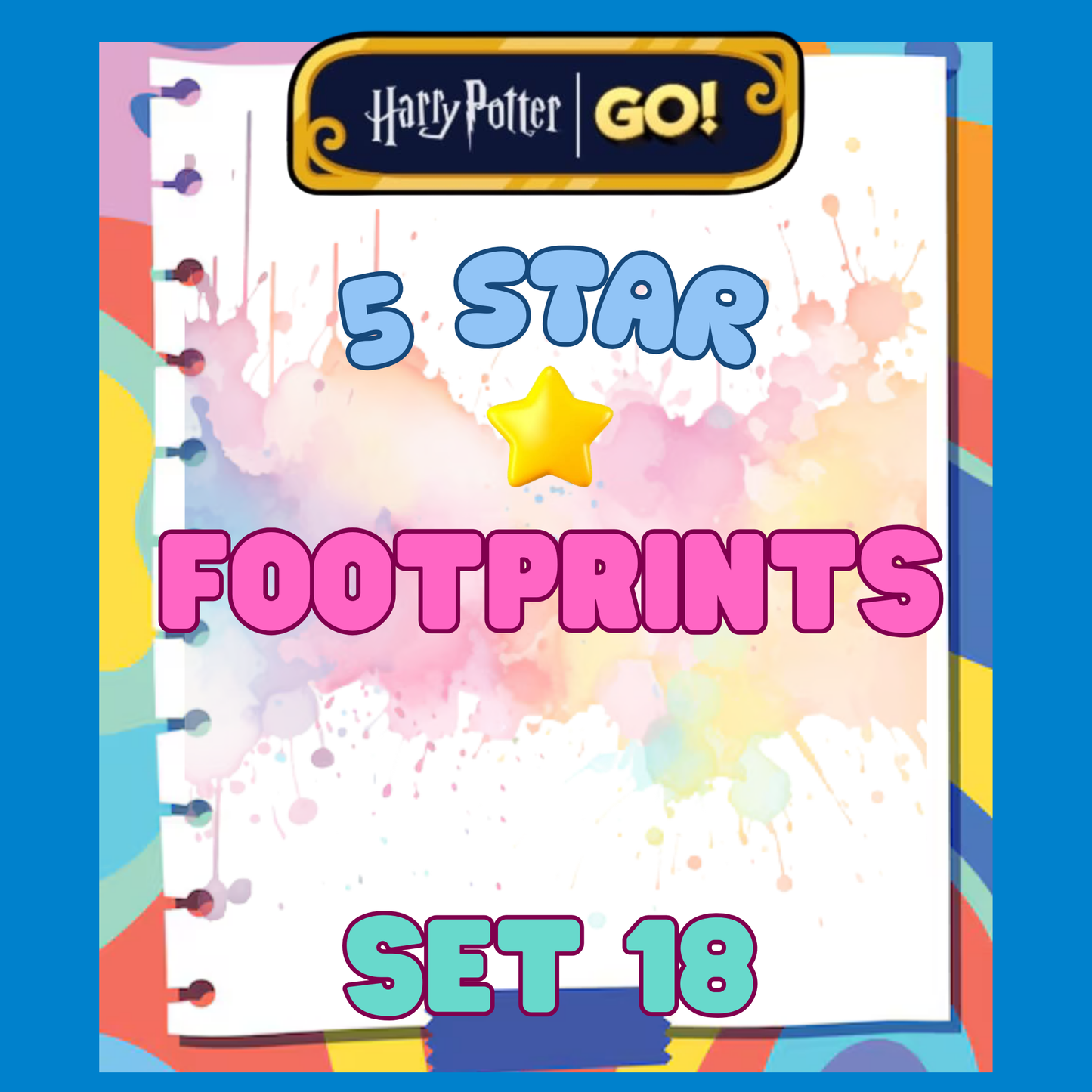 FOOTPRINTS - 5🌟 Set 18 - Monopoly Go Sticker