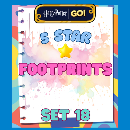 FOOTPRINTS - 5🌟 Set 18 - Monopoly Go Sticker
