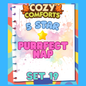 PURRFECT NAP - 5🌟 Set 19 - Monopoly Go Sticker