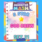 GOO CREW - 5🌟 Set 21 - Monopoly Go Sticker