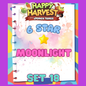 MOONLIGHT - 6🌟 Set 18 - Monopoly Go Sticker