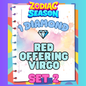 RED OFFERING VIRGO - 1⭐ Set 2 - Carnival Tycoon Sticker