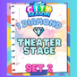 THEATER STAGE - 1⭐ Set 2 - Carnival Tycoon Sticker