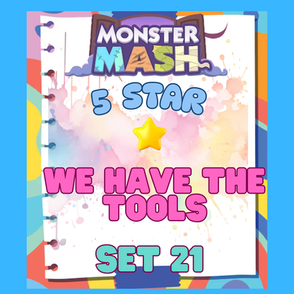 WE HAVE THE TOOLS - 5🌟 Set 21 - Monopoly Go Sticker