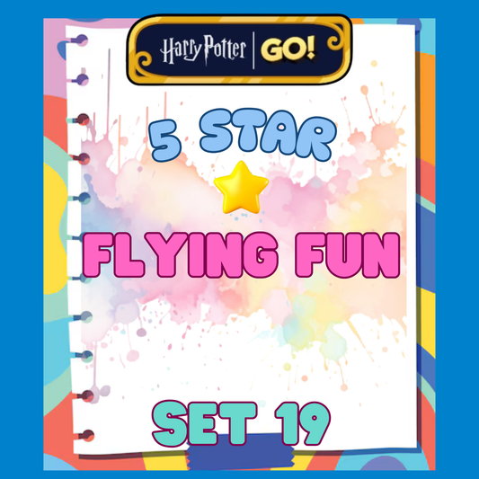 FLYING FUN - 5🌟 Set 19 - Monopoly Go Sticker