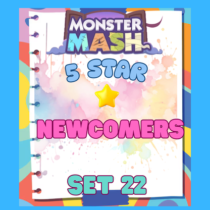 NEWCOMERS - 5🌟 Set 22 - Monopoly Go Sticker