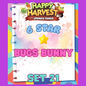 BUGS BUNNY - 6🌟 Set 21 - Monopoly Go Sticker