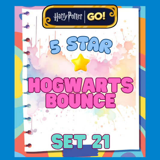 HOGWARTS BOUNCE - 5🌟 Set 21 - Monopoly Go Sticker