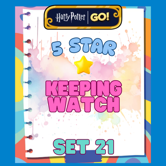 KEEPING WATCH - 5🌟 Set 21 - Monopoly Go Sticker