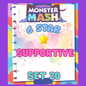 SUPPORTIVE - 6🌟 Set 20 - Monopoly Go Sticker