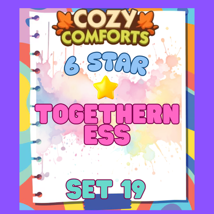 TOGETHERNESS - 6🌟 Set 19 - Monopoly Go Sticker