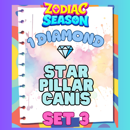 STAR PILLAR CANIS - 1⭐ Set 3 - Carnival Tycoon Sticker
