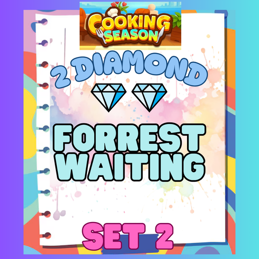 FORREST WAITING - 2⭐ Set 2 - Carnival Tycoon Sticker