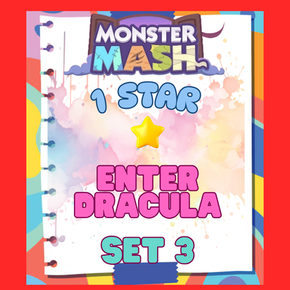 ENTER DRACULA - 1🌟 Set 3 - Monopoly Go Sticker