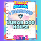 LUNAR DOG HOUSE - 1⭐ Set 3 - Carnival Tycoon Sticker