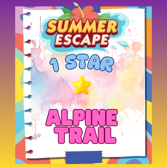 ALPINE TRAIL  - 1🌟 Set 1 - Monopoly Go Sticker