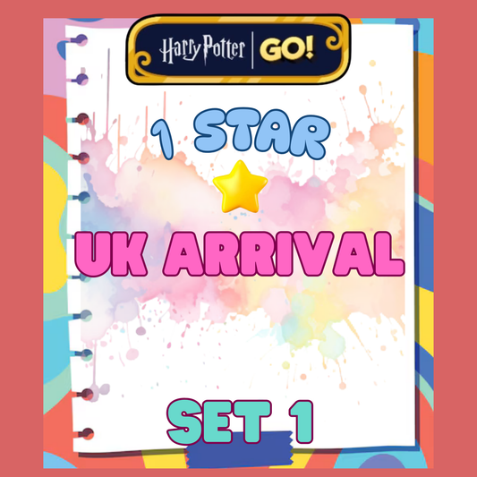 UK ARRIVAL - 1🌟 Set 1 - Monopoly Go Sticker