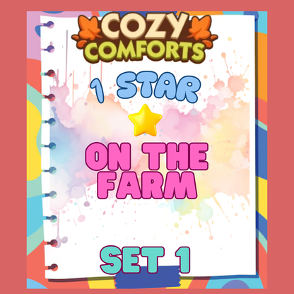 ON THE FARM - 1🌟 Set 1 - Monopoly Go Sticker