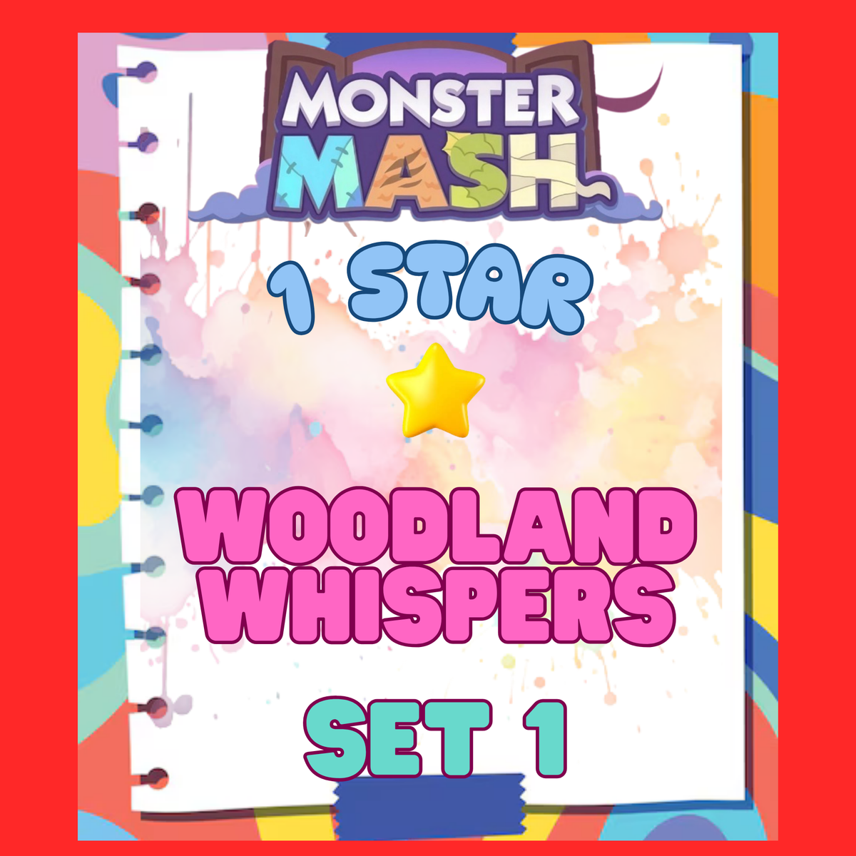 WOODLAND WHISPERS - 1🌟 Set 1 - Monopoly Go Sticker