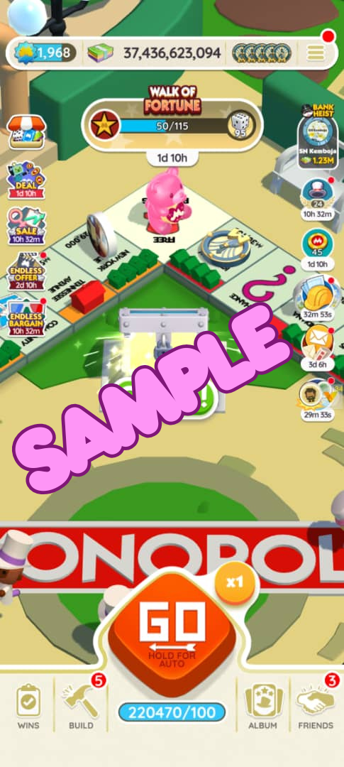 ACCOUNT SALE WITH 200K DICE