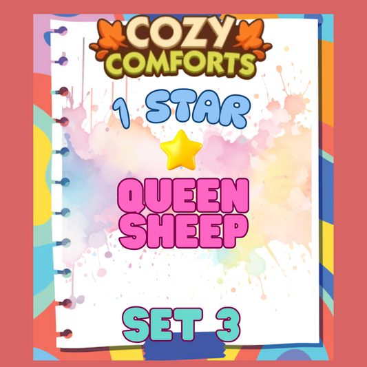 QUEEN SHEEP - 1🌟 Set 3 - Monopoly Go Sticker