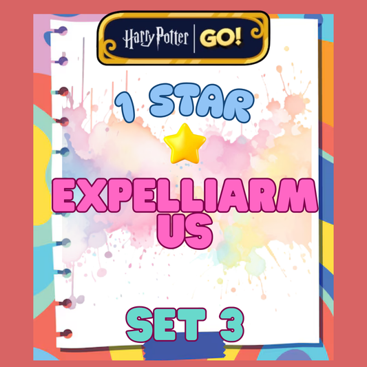 EXPELLIARMUS - 1🌟 Set 3 - Monopoly Go Sticker