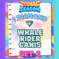 WHALE RIDER CANIS - 1⭐ Set 3 - Carnival Tycoon Sticker